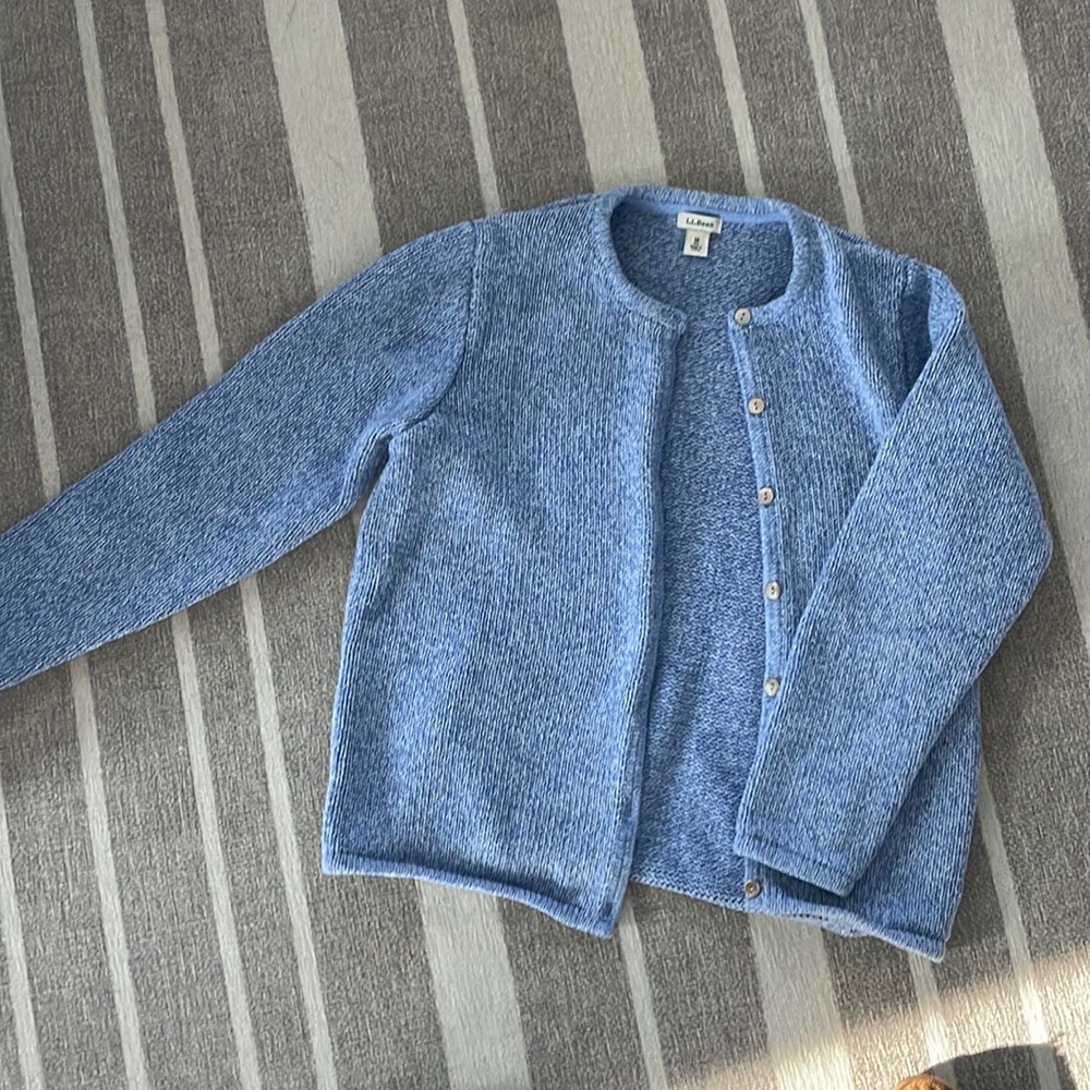 LL Bean cardigan